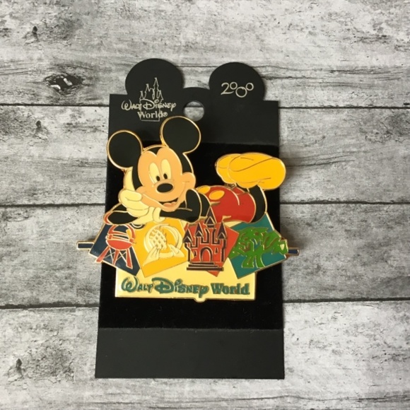 Walt Disney World 4 Parks Vintage 2000 Pin Retired - Picture 9 of 9
